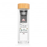 Bouteille à infusion verre isolé 400 ml - POTION MAGIQUE