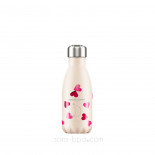 Bouteille isotherme inox TROPICAL FLAMINGO 260 ml
