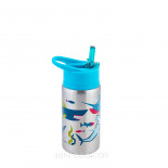 Gourde paille inox 525ml - Savane