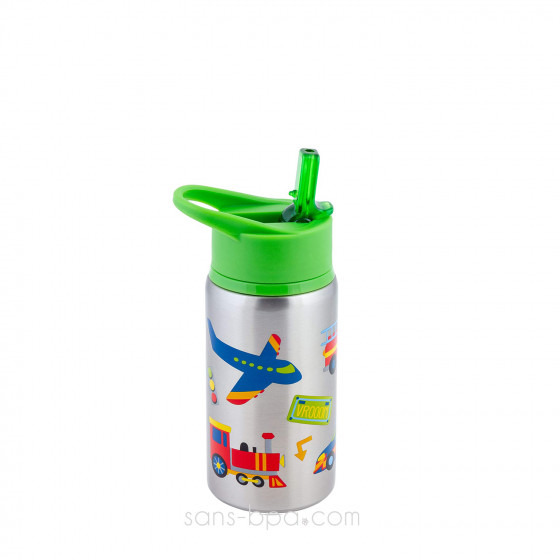 Gourde paille inox 525ml - Savane