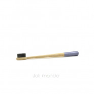 Brosse à dents bambou - RONDOCOLOR - Lila des champs