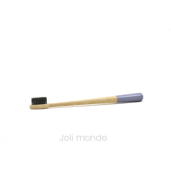 Brosse à dents bambou - RONDOCOLOR - Lila des champs