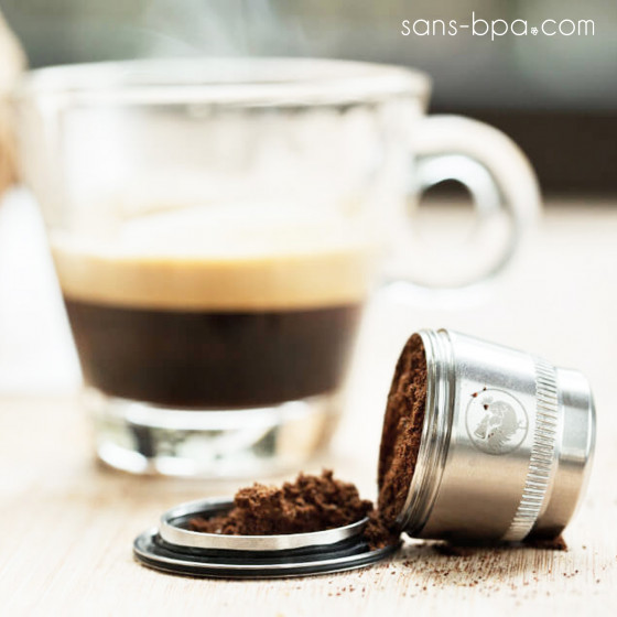 Set capsule inox Nespresso - STARTER