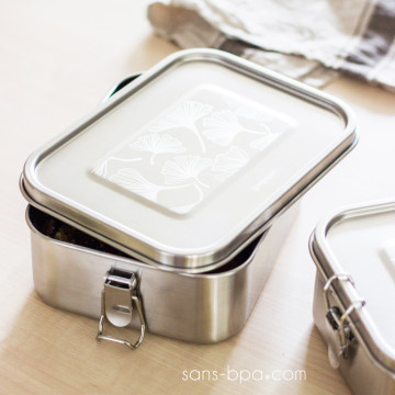 Lunchbox inox étanche à compartiments - GINKO 2