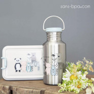 Gourde inox 500 ml - Littles Friends