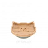 Bol bambou à ventouse Petit Chat