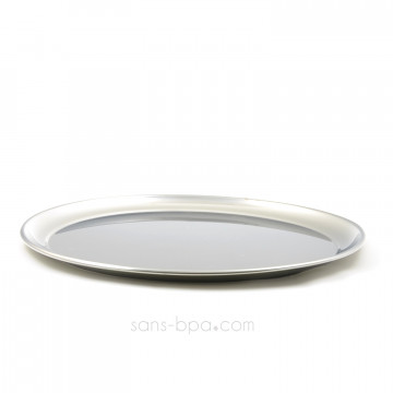 Assiette inox 26 cm PLATE 2