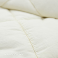 Couverture matelassée coton bio - Flower