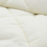 Couverture matelassée coton bio - Flower