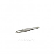 Pince à épiler à mors biais