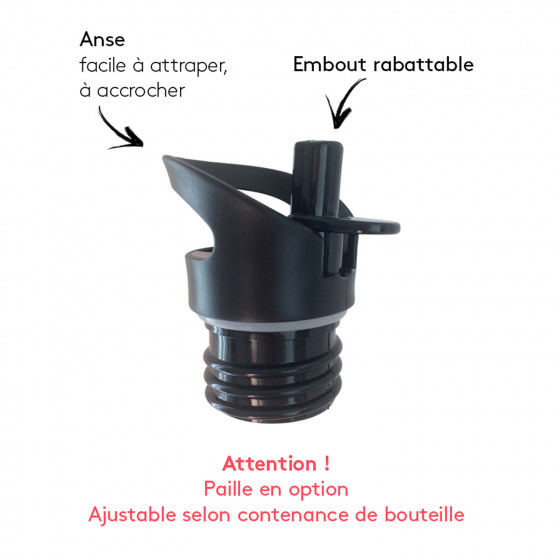 Gourde sport enfant 400ml LOOPY - Dinosaures