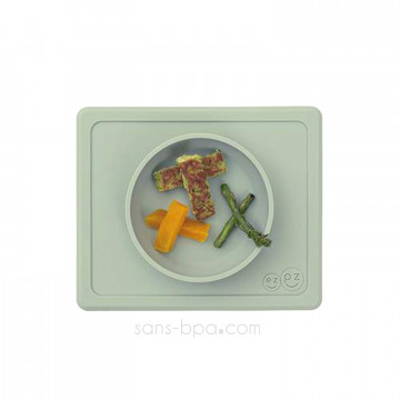 Bol antidérapant Mini Bol - Vert amande 2