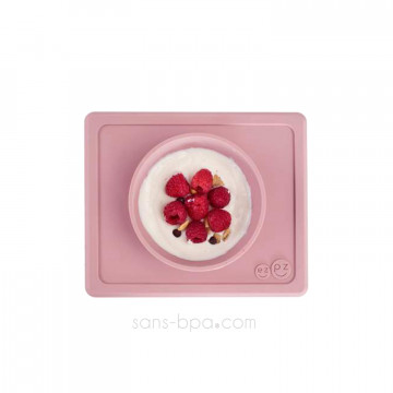 Bol antidérapant Mini Bol - Rose