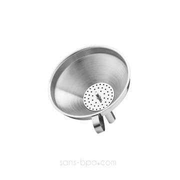 Entonnoir inox à filtre 2