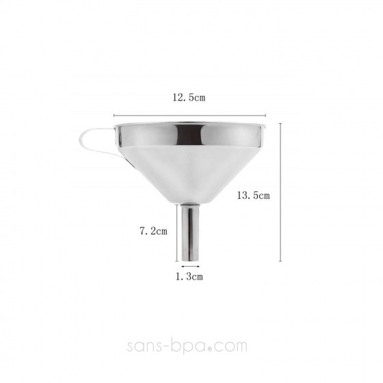 Entonnoir inox - Large ouverture