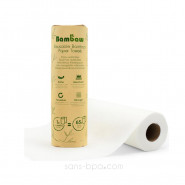 20 essuie-tout lavables en bambou