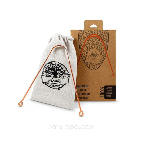 Gratte langue cuivre