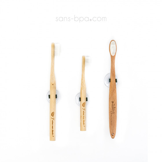 Ventouse porte brosse à dents - CLIP