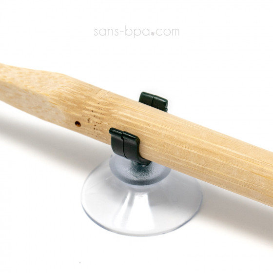 Ventouse porte brosse à dents - CLIP