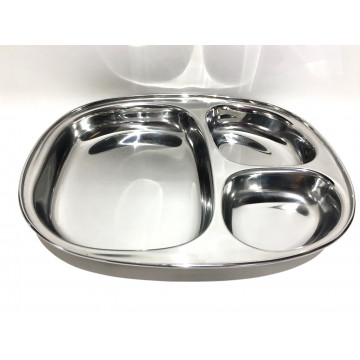 Cabosse - Plateau inox 3 parts - Joli Monde