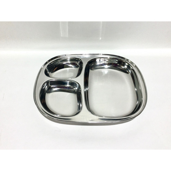 Cabosse - Plateau inox 3 parts - Kids - Joli Monde
