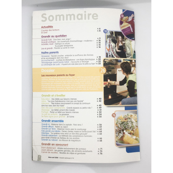 Grandir Autrement n° 10