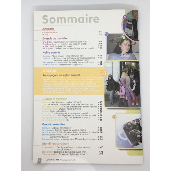 Grandir Autrement n° 15