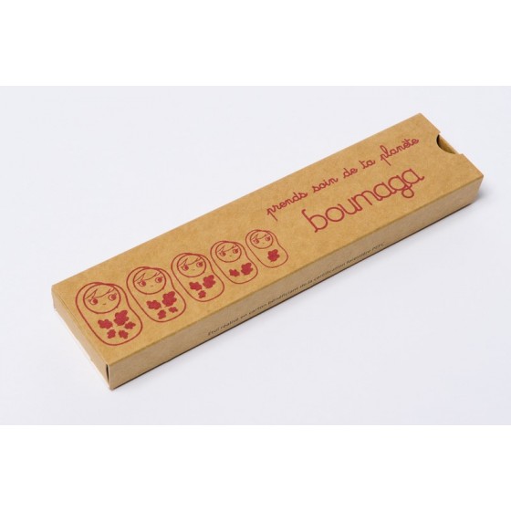 Etui crayons de couleur - BOUMAGA