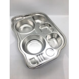 CABOSSE - P'tit Bus - Plateau repas 5 compartiments Kids - Joli Monde