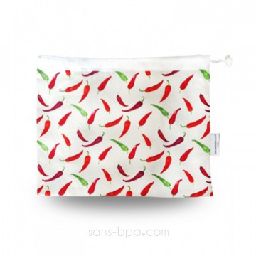 Sac à salades - Modèle Piments - GRAND