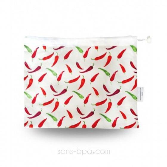Sac à salades - Modèle Piments - GRAND