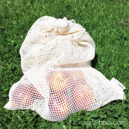 Lot 5 sacs à fruits filet NET