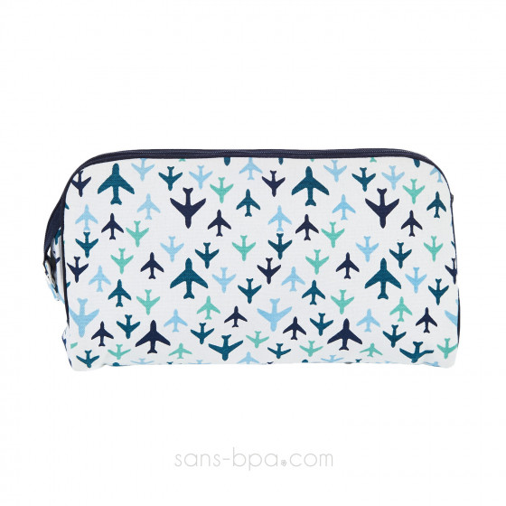 Trousse de toilette coton bio AVIONS