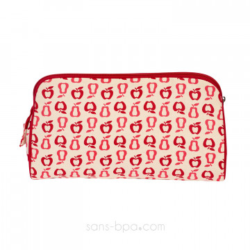 Trousse de toilette coton bio FRUITS