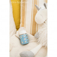 Tasse à boire BEC SOUPLE inox isotherme 235 ml & sa gaine DENIN