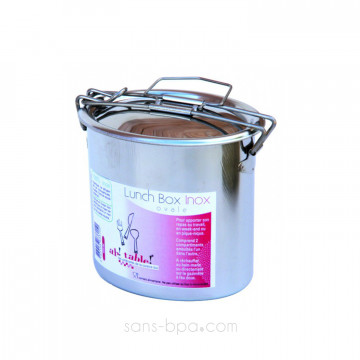 Popote du randonneur 100% inox - Ovale