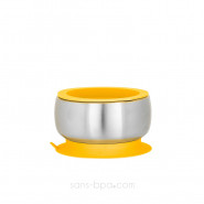 Bol inox isolé à ventouse