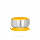 Bol inox isolé à ventouse