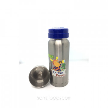 Biberon anti-fuite GL 325 ml inox 2