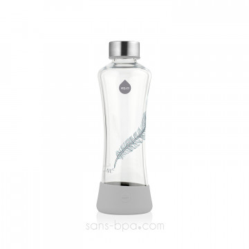 Gourde verre 550 ml PLUME