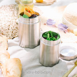 Boite repas isotherme 100% inox INOX - 650 ml