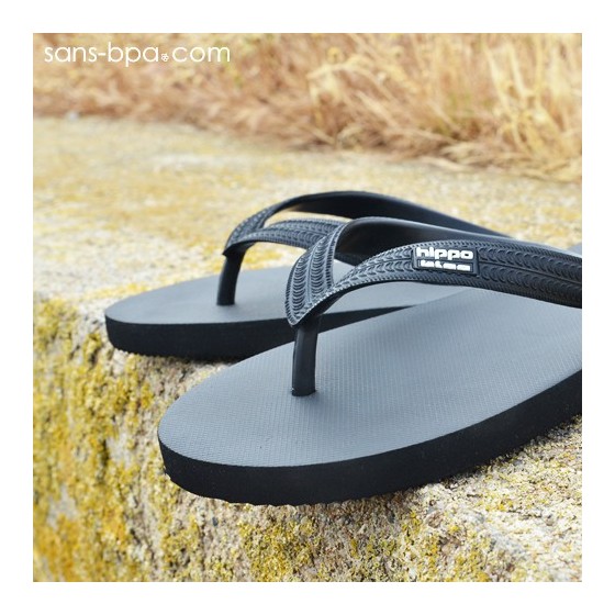 Tongs naturelles BLACK