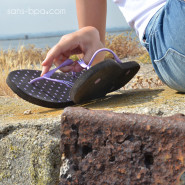 Tongs naturelles CAP VERT . HIPPOBLOO