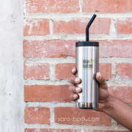 Lot 3 pailles inox embout silicone ~ Modèle SUPER SMOOTHIES