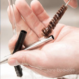 Lot 4 pailles inox embout silicone ~ Modèle SMOOTHIES