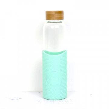 Gourde verre & silicone 550 ml  MINT 2