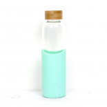 Gourde verre & silicone 550 ml  MINT