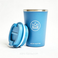 Tasse inox isolée 380 ml BLEU