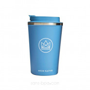 Tasse inox isolée 380 ml BLEU