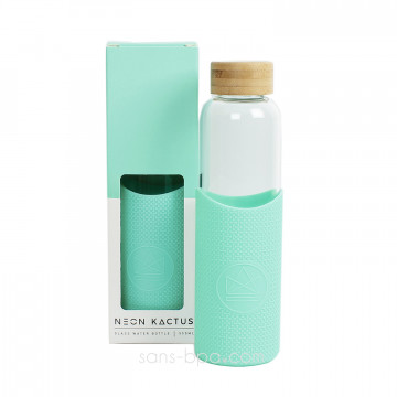 Gourde verre & silicone 550 ml  MINT